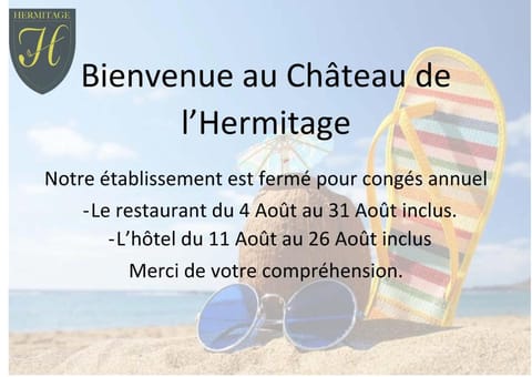 Hôtel Château de l'Hermitage Hotel in Pontoise