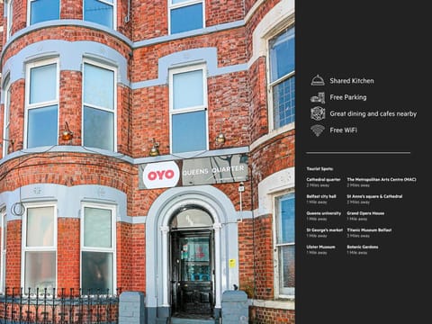 OYO Queens Quarter Hotel in Belfast