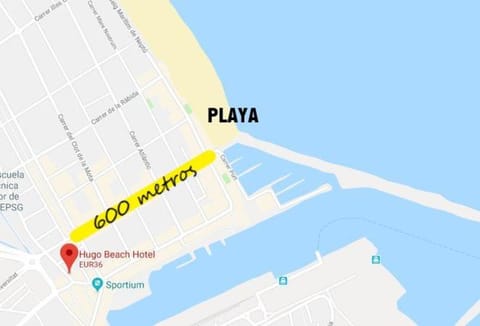 Hugo Beach Hotel & Apartments Hotel in Gandia