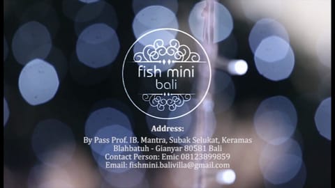 Fish Mini Villa Hotel in Blahbatuh