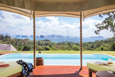 9 Hornbills Tented Camp Luxury tent in Krabi Changwat