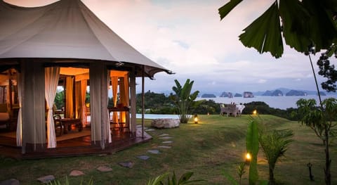 9 Hornbills Tented Camp Luxury tent in Krabi Changwat