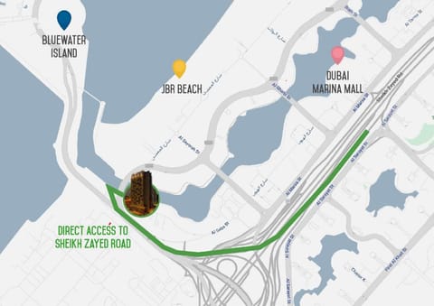 Rove Dubai Marina Hotel in Dubai