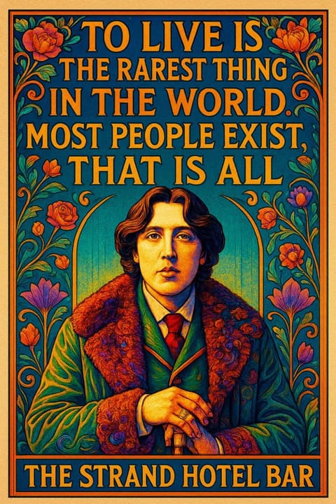 The Strand Hotel, the former residence of Oscar Wilde Hotel in County Dublin