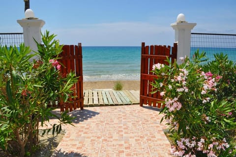 Beachfront Vacation Home eftichia Vacation rental in Saint Gordios beach