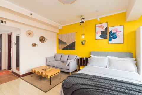 Projection one bedroom/double room Apartment in Beijing