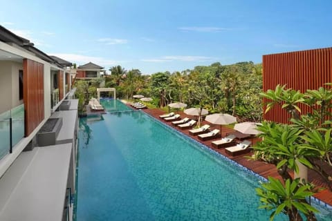 One BR Suite Room W/Share Pool View #V448 Apartment in Ubud