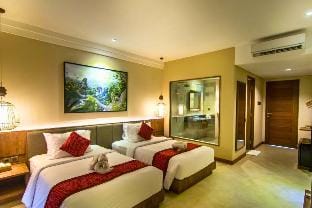 Entire 1 BR Deluxe Lagon VIew JU58A Apartment in Ubud