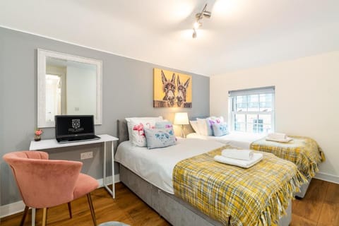 Town Center Apartment With 55'' Smart TV, Netflix Apartment in Andover