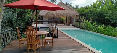 Romantic villa ubud view.Natural balinese panorama Villa in Abiansemal