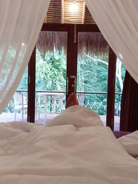 Romantic villa ubud view.Natural balinese panorama Villa in Abiansemal