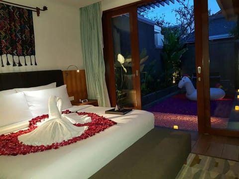 Amazing 1BR Private Pool Villa in Dewi Sri Kuta Villa in Kuta