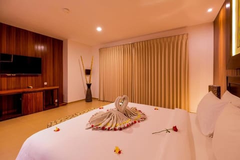 Luxury King Room with Pool Access JU88A Apartment in North Kuta