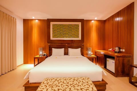 Cozy Double Room with Garden View SU45 Apartment in North Kuta