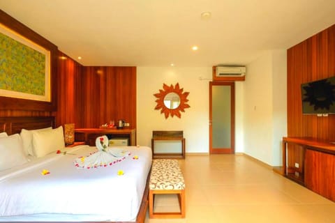 Stylish 1 BR King Room with Pool View AN120A Apartment in North Kuta