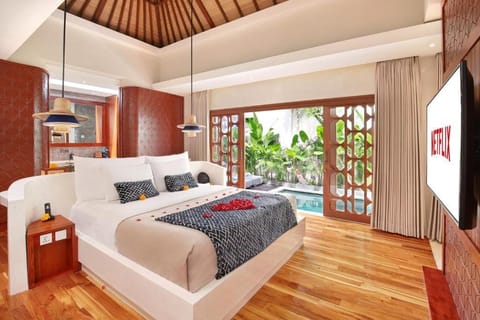 Royal 2 BR Villa W/Private Pool & Jacuzzi Y028A Villa in Ubud