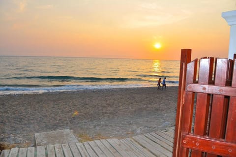 Beachfront Vacation Home eftichia Vacation rental in Saint Gordios beach