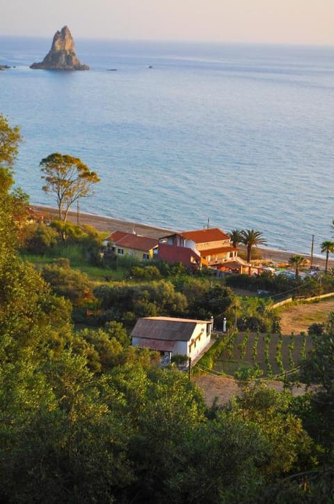 Beachfront Vacation Home eftichia Vacation rental in Saint Gordios beach