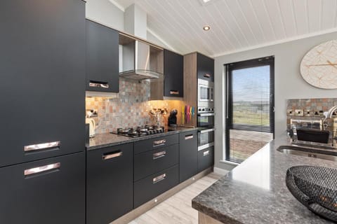 Ael-Y-Bryn - Luxury Lodge, Hot Tub, Three En-Suite Bedrooms Vacation rental in Saint Florence