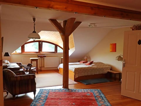 Besondere Ferienwohnung Bibliothek in Buschhagen Apartment in Mecklenburg-Vorpommern, Germany