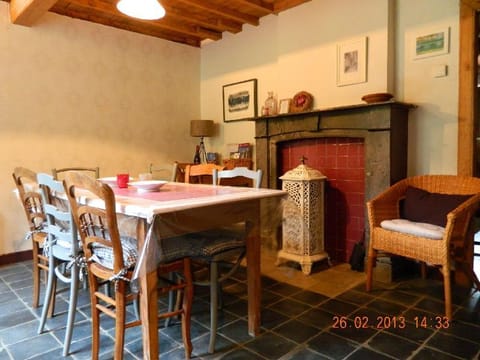 Regional house with exposed timber frame elements full of authenticity and charm in a green area Vacation rental in Wallonia, Belgium