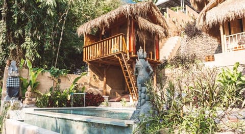 Bali Bamboo Jungle Huts And Hostel. Lodge in Tampaksiring