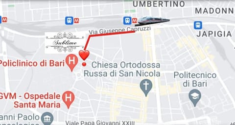 Sublime Bed and Breakfast in Bari