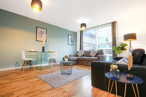City Centre Apt -Free Parking, Fast Wifi & SmartTV Apartment in Milton Keynes