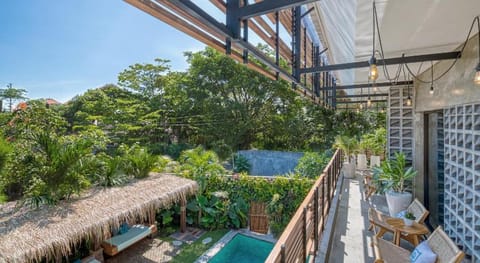 Leafy Home Canggu Hotel in North Kuta
