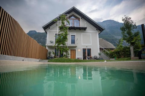 Modern apartment with pool & mountain view Apartment in Bovec