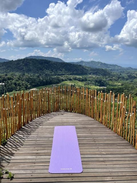 Avana Curve Cliffside Bamboo Villa with Pool Villa in Sidemen