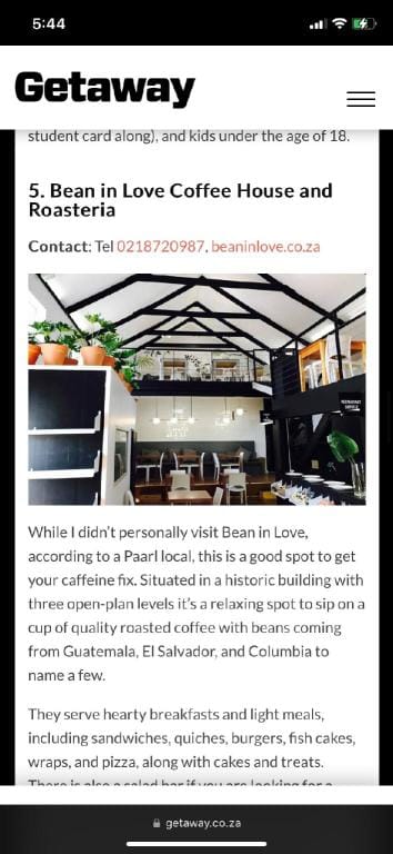 Skinny Expat Apartment in Cape Town