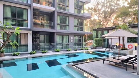 B401-Paradise Sea View 2 Brs2baths Center Ao Nang Apartment in Krabi Changwat