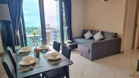 B401-Paradise Sea View 2 Brs2baths Center Ao Nang Apartment in Krabi Changwat
