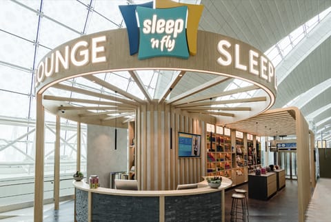 Sleepover Terminal 3, Concourse B – formerly sleep ‘n fly Capsule hotel in Al Sharjah