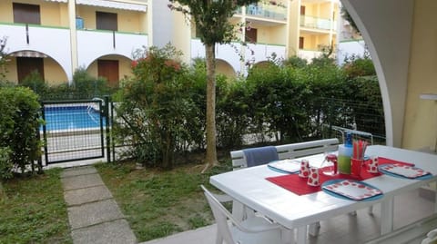 Apartment with garden in residence with pool Apartment in Bibione