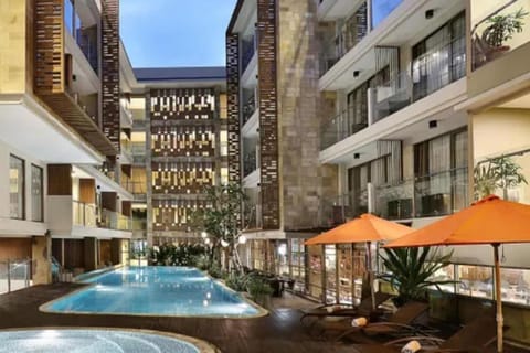 Entire 1BR Superior Room W/Share Pool Y061 Apartment in Kuta