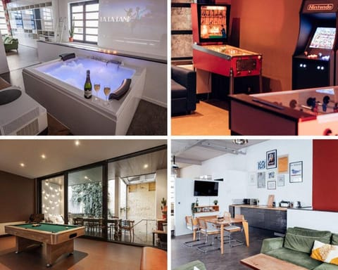 A8)GameRoom+Jacuzzi+Sauna+Terrace330m2Villa 20+ppl Vacation rental in Saint-Gilles