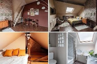 A3)Big &Cozy Vintage Mezzanine 1-Bedroom Apt for 5 Apartment in Saint-Gilles