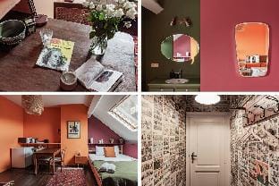 A4 Colorful 25m2 cozy studio 3 min from Gare Midi Apartment in Saint-Gilles