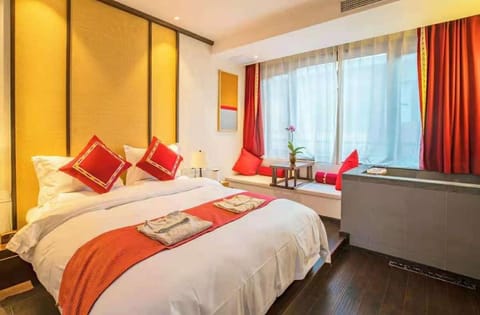 BJ北京呆住幽兰酒店浮云闲大床房 Vacation rental in Beijing