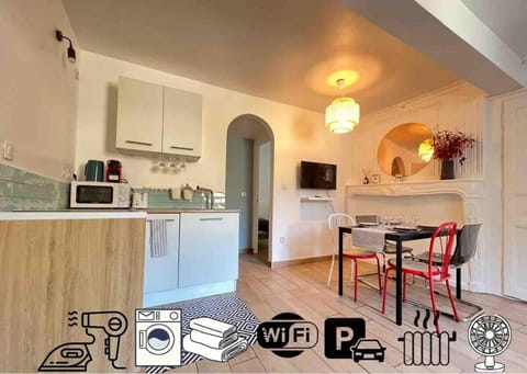 TABIxTOTORO✅1BR Mountain View+Parking/Wifi/Linens Apartment in Thiers