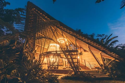Hideout Eco Bamboo House Bali Villa in Selat