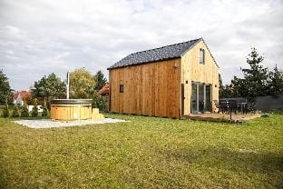 Marine house, nowoczesna stodoła nad morzem, balia Vacation rental in West Pomeranian Voivodeship, Poland