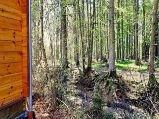 Log Cabin in Oignies with Barbecue Vacation rental in Wallonia, Belgium