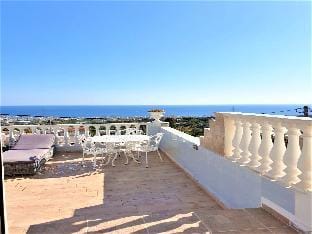 Senior Citizen Suite in blue Apartment in Piskopiano