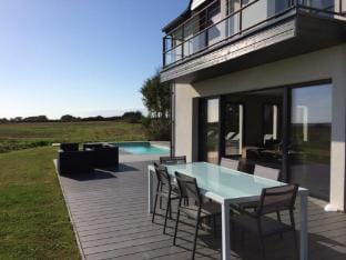 Modern holiday home with private pool Villa in Brittany