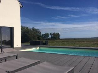 Modern holiday home with private pool Villa in Brittany