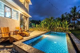 Loft1BR Private pool Villa with Ricefield Views Villa in Ubud