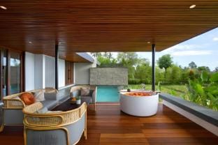 Royal 2BR Private Pool Villa with Rice Fields View Villa in Ubud